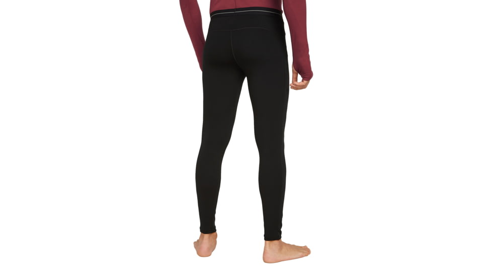 Icebreaker Men 300 MerinoFine Polar Leggings, Black, L, IB0A5722001L