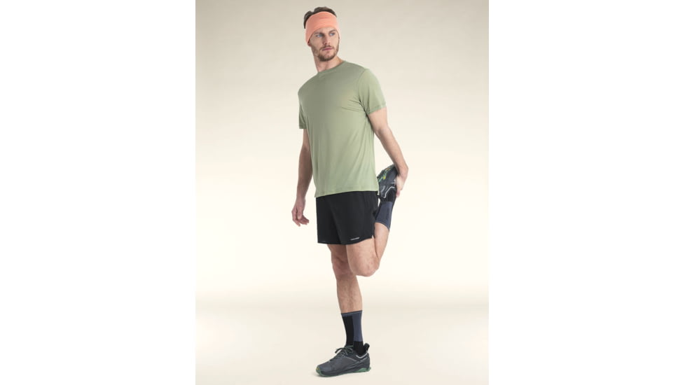 Icebreaker Merino Blend 125 Cool-Lite Sphere SS T-Shirt - Men's, Lichen, Large, IB0A56ZMA74L