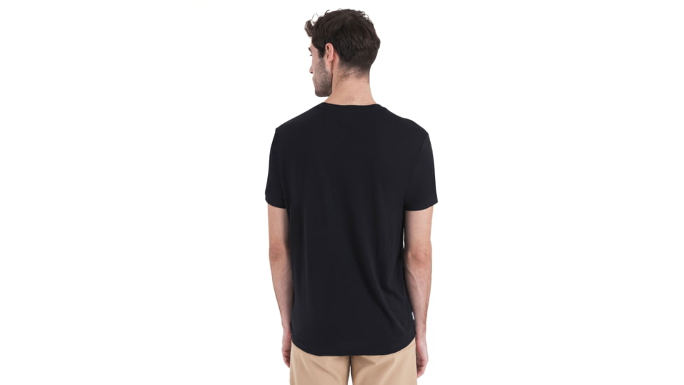 Icebreaker Men Merino 150 Tech Lite SS Tee, Black, L, IB0A56WL001L