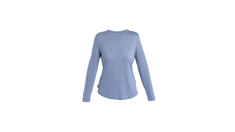 Icebreaker Merino 125 Cool-Lite Sphere III LS Tee - Womens, Kyanite, Large, IB0A56ZN885L