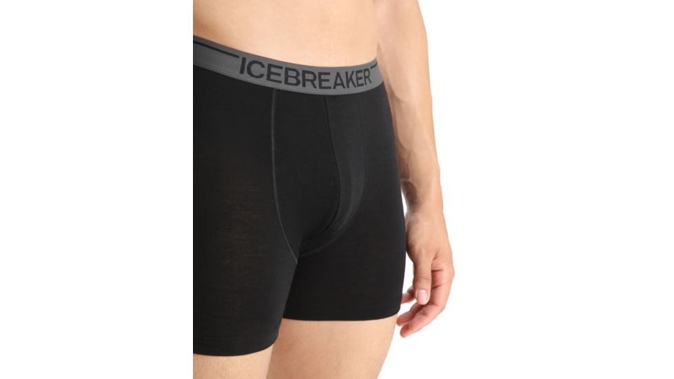 Icebreaker Merino 150 Anatomica Boxers - Men's, Black, Small, IB103029001S