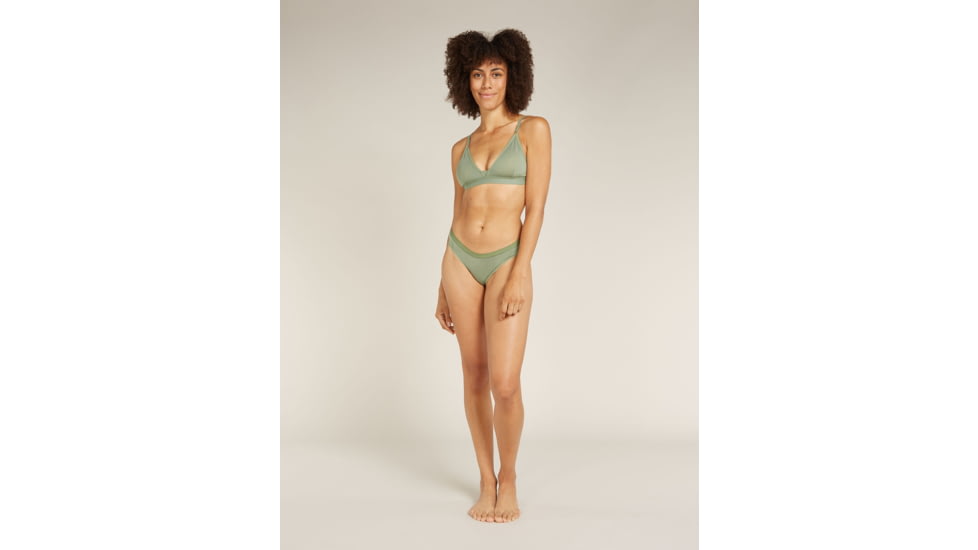 Icebreaker Merino 150 Siren Bikini - Women's, Lichen, Extra Small, IB103164A74XS