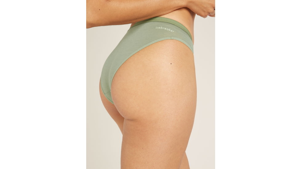 Icebreaker Merino 150 Siren Bikini - Womens, Lichen, Extra Small, IB103164A74XS