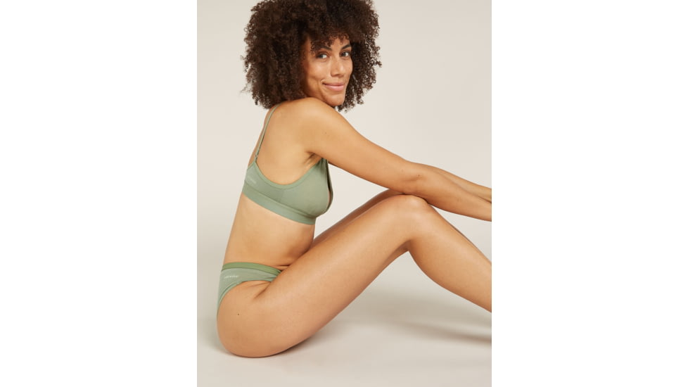 Icebreaker Merino 150 Siren Bikini - Womens, Lichen, Extra Small, IB103164A74XS