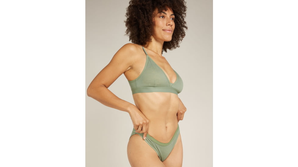 Icebreaker Merino 150 Siren Bikini - Womens, Lichen, Extra Small, IB103164A74XS