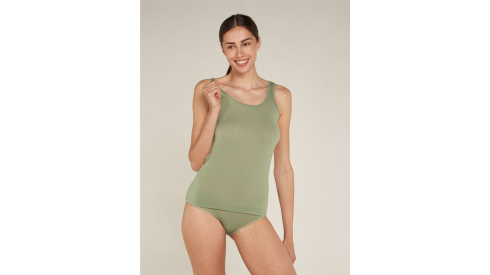 Icebreaker Merino 150 Siren Tank - Women's, Lichen, Extra Small, IB103213A74XS