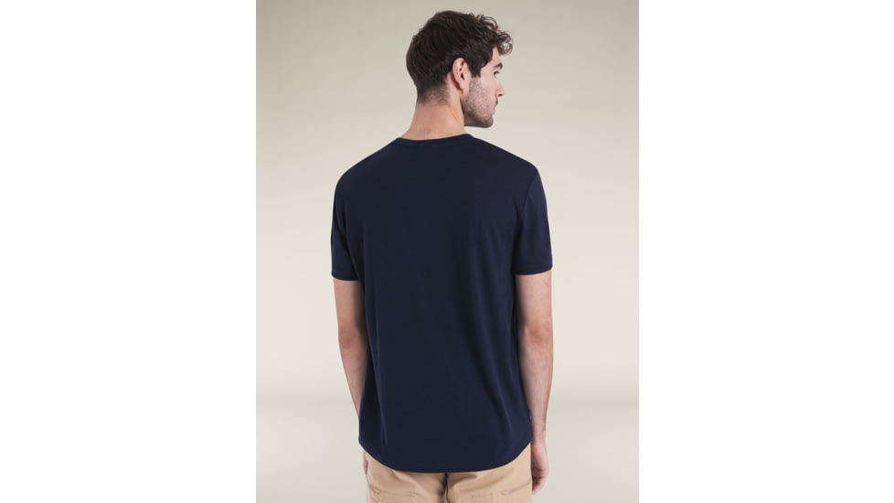 Icebreaker Merino 150 Tech Lite SS T-Shirt - Mens, Midnight Navy, 2XL, IB0A56WL401XXL