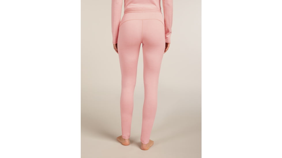 Icebreaker Merino 260 Tech Leggings - Womens, Blush, Medium, IB1043920GUM
