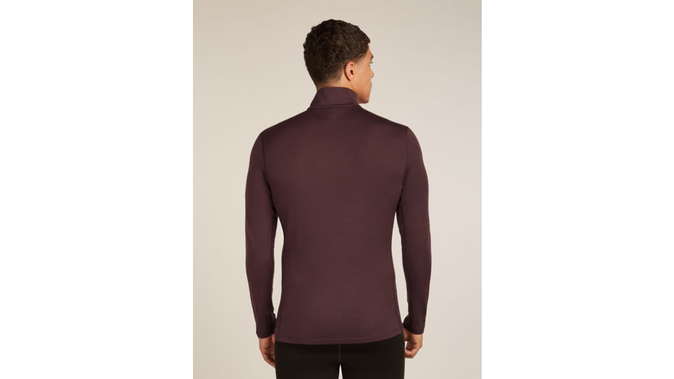 Icebreaker Merino 260 Tech Long Sleeve Half Zip Thermal Top - Mens, Java, Medium, IBB043720GWM