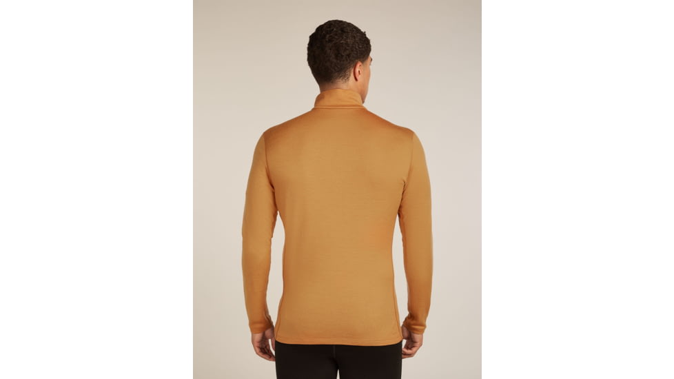 Icebreaker Merino 260 Tech Long Sleeve Half Zip Thermal Top - Mens, Trail, Extra Large, IBB043720GRXL