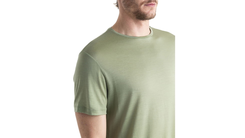 Icebreaker Merino Blend 125 Cool-Lite Sphere SS T-Shirt - Mens, Lichen, Small, IB0A56ZMA74S