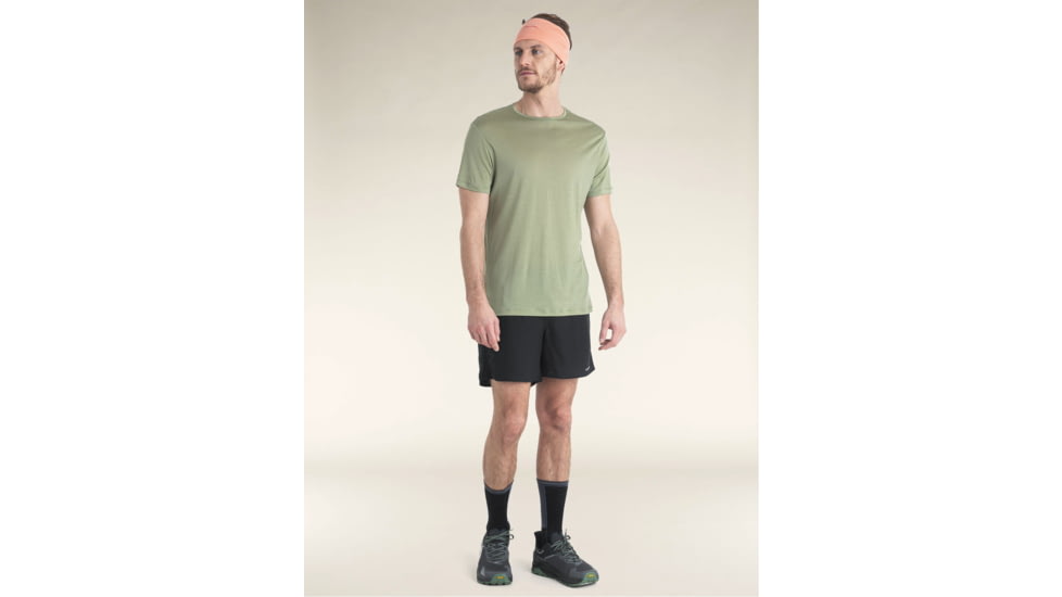 Icebreaker Merino Blend 125 Cool-Lite Sphere SS T-Shirt - Mens, Lichen, Small, IB0A56ZMA74S