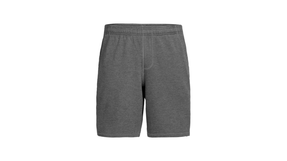 Icebreaker Cool-Lite Momentum Shorts - Men's, Black/Snow Heather, Large, 104122001L