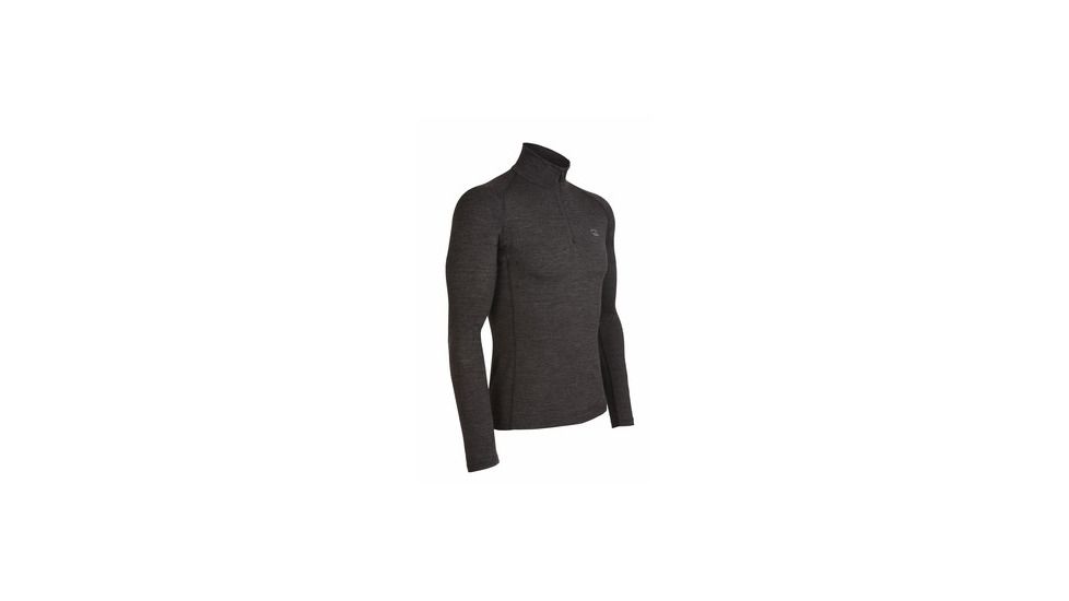 Icebreaker Mondo Long Sleeve Half Zip 200 - Men's-Medium-Earthen