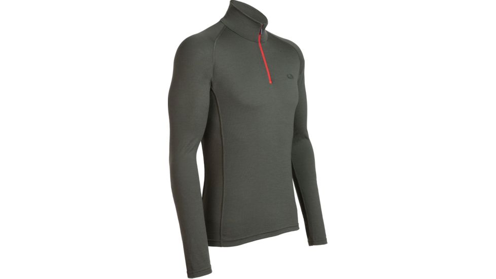 Icebreaker Mondo Long Sleeve Half Zip 200 - Men's-X-Large-Cargo