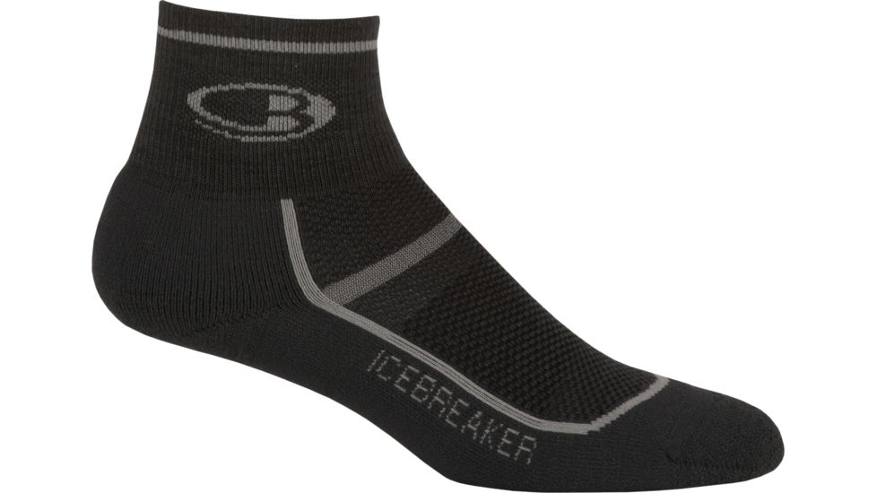 Icebreaker Multisport Ultralite Mini Sock - Women's-Oil/Silver/Oil-Large