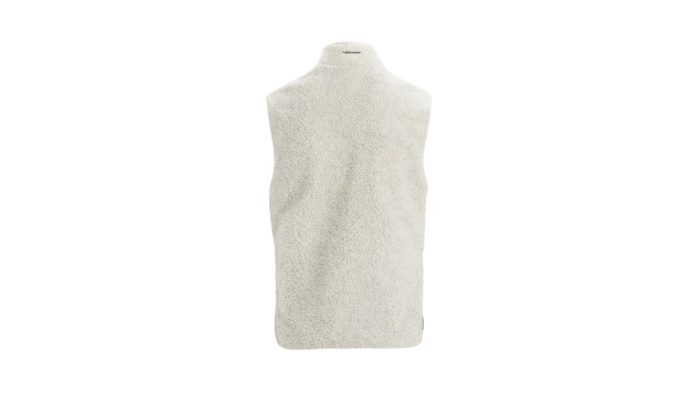 Icebreaker RealFleece Merino High Pile Vest - Men's, Ecru Heather/Snow, 2XL, IB0A56NZ227XXL