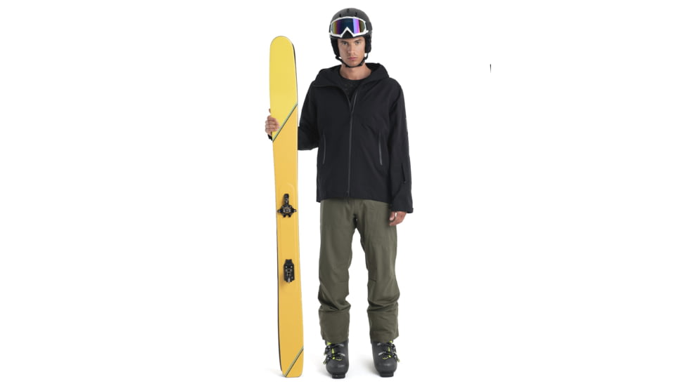 Icebreaker Shell+ Peak Hooded Jacket - Mens, Black, Small, IB0A56QB001S