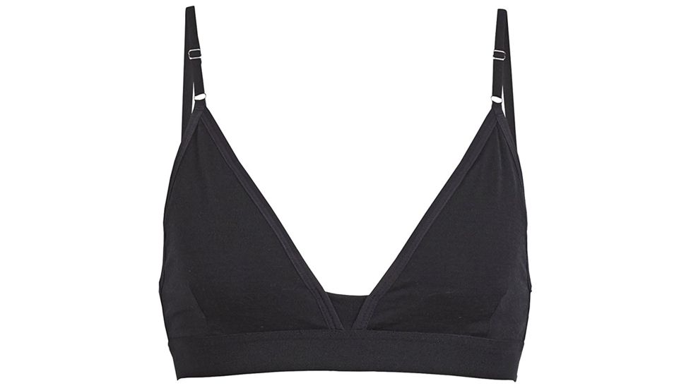Icebreaker Siren Bra - Women's-Black/Black-Small