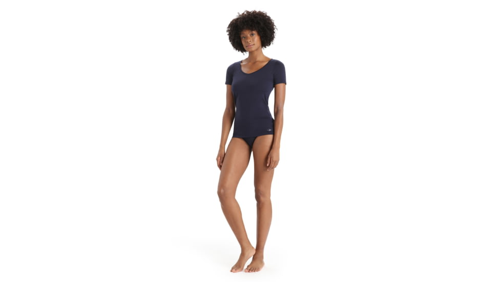 Icebreaker Siren Hipkini Briefs - Womens, Midnight Navy, Large, IB104704401L