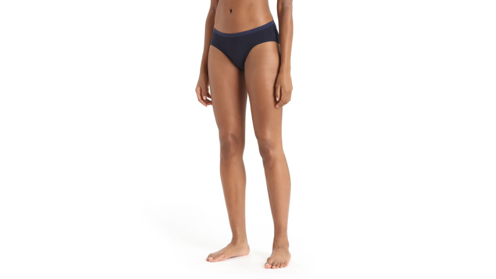 Icebreaker Siren Hipkini Briefs - Womens, Midnight Navy, Large, IB104704401L