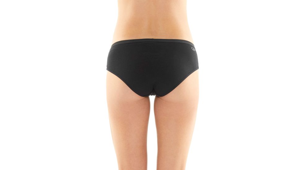 Icebreaker Siren Hipkini Briefs - Women's, Black, Large, IB104704001L