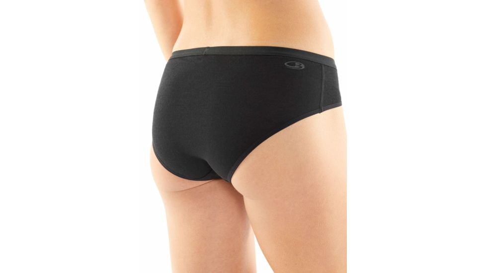 Icebreaker Siren Hipkini - Women's, Black, Large, 104704001L