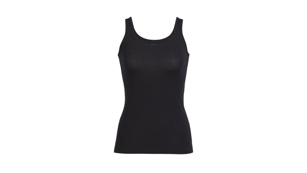 Icebreaker Siren Tank Top - Women's, Black, Extra Large, IB103213001XL