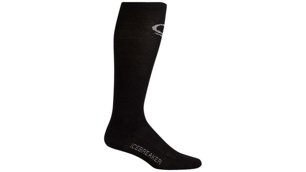 Icebreaker Ski Liner Over The Calf - Mens-Black-Large