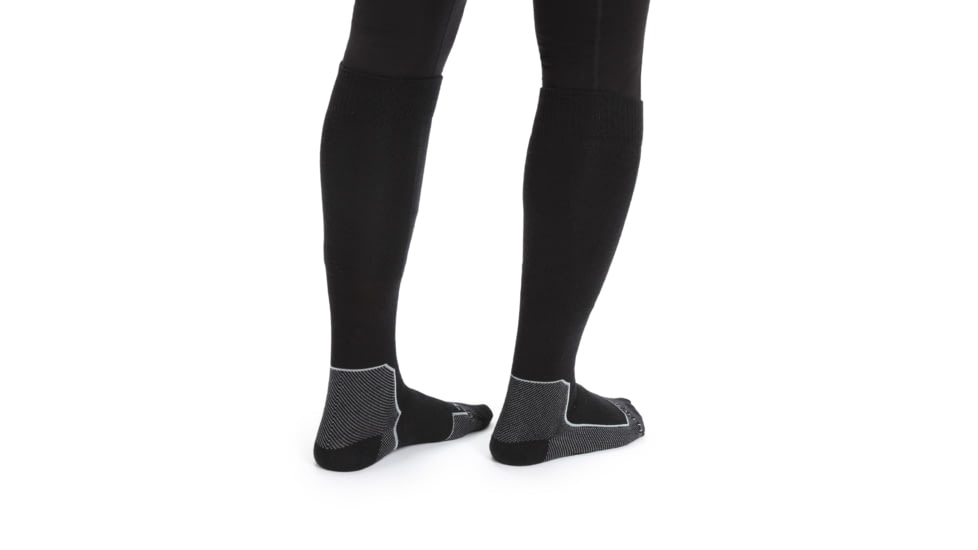 Icebreaker Ski+ Ultralight Over The Calf Socks - Womens, Black, Small, IB104784001S
