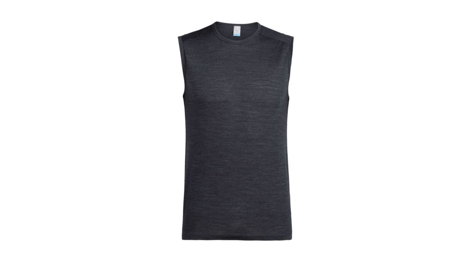 Icebreaker Sphere Tank, Black Hthr, M, 103607002M