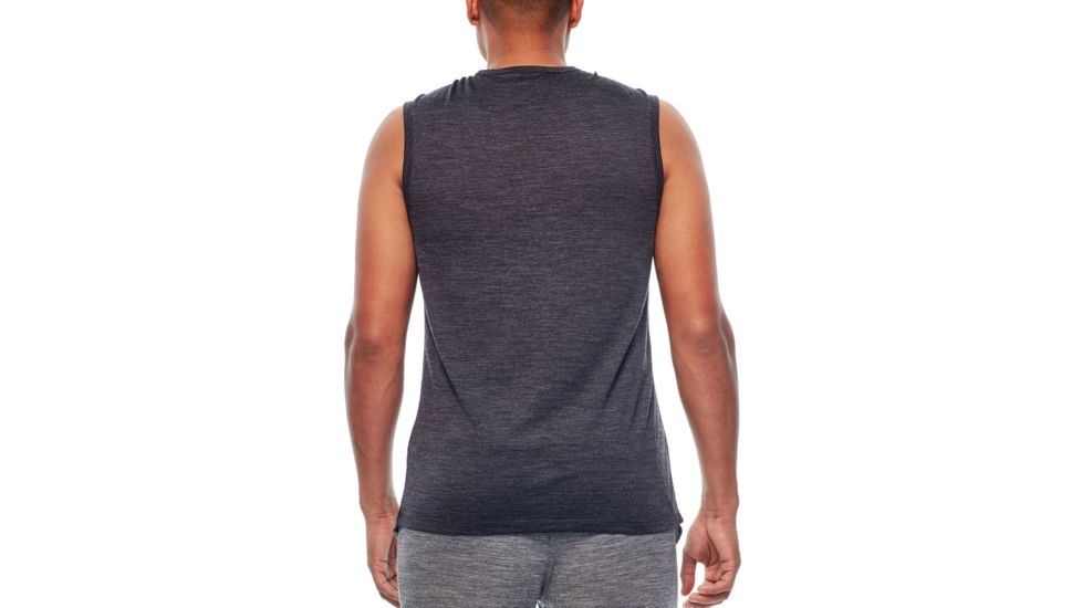Icebreaker Sphere Tank, Black Hthr, M, 103607002M