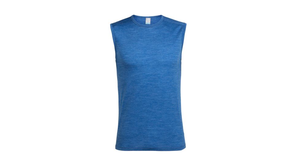 Icebreaker Sphere Tank, Sea Blue Hthr, 3XL, 103607402XXXL