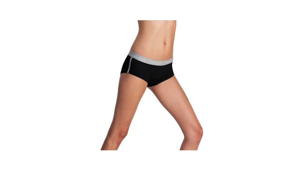 Icebreaker Sprite Hot Pant - Women's-Black-X-Large