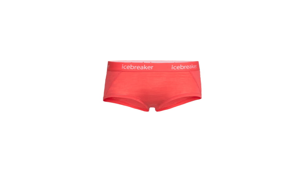 Icebreaker Sprite Hot Pants - Women's, Poppy Red, Medium, 103023607M