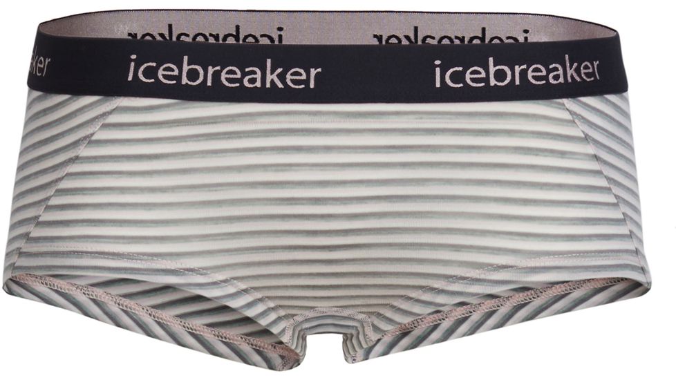 Icebreaker Sprite Hot Pants - Women's, Glow/Stripe, Medium, 103023-606-M