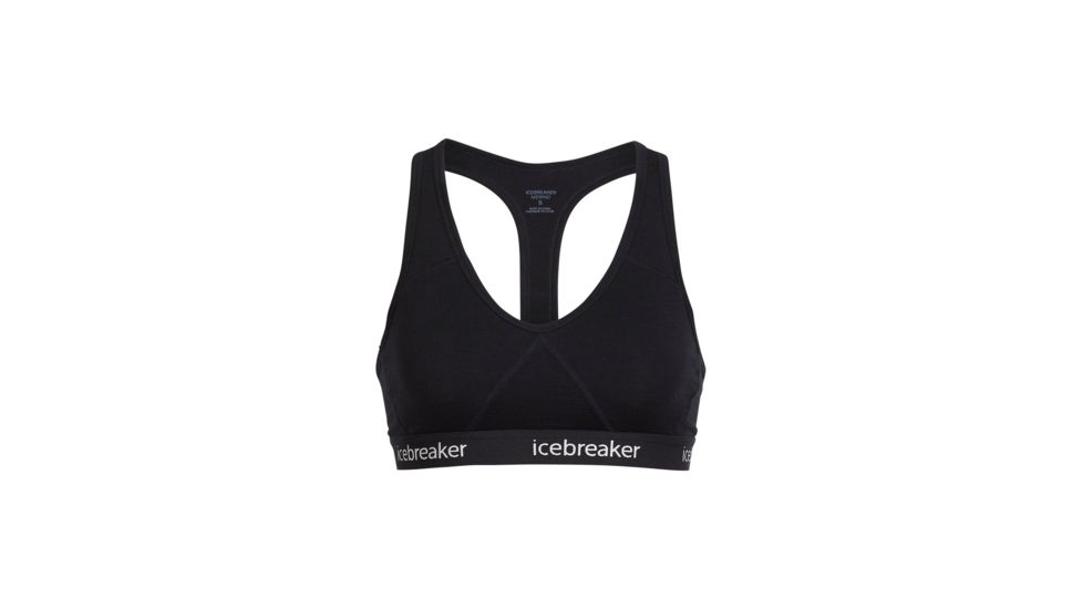 Icebreaker Sprite Racerback Bra - Women's, Black, Extra Large, IB103020001XL