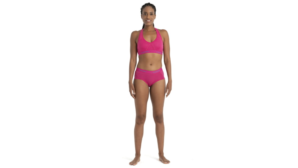 Icebreaker Sprite Racerback Bra - Womens, Tempo, Extra Small, IB103020854XS