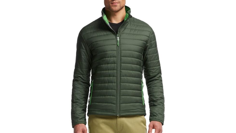 Icebreaker Stratus Long Sleeve Zip Jacket - Men's-Conifer/Balsam-Large