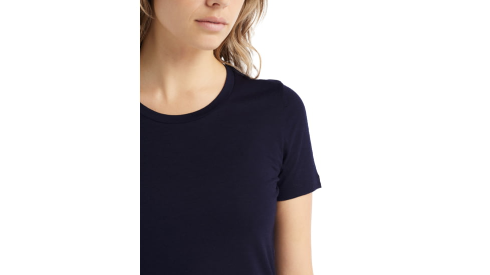 Icebreaker Tech Lite II Short Sleeve T-Shirt - Womens, Midnight Navy, Small, IB0A59J9401S