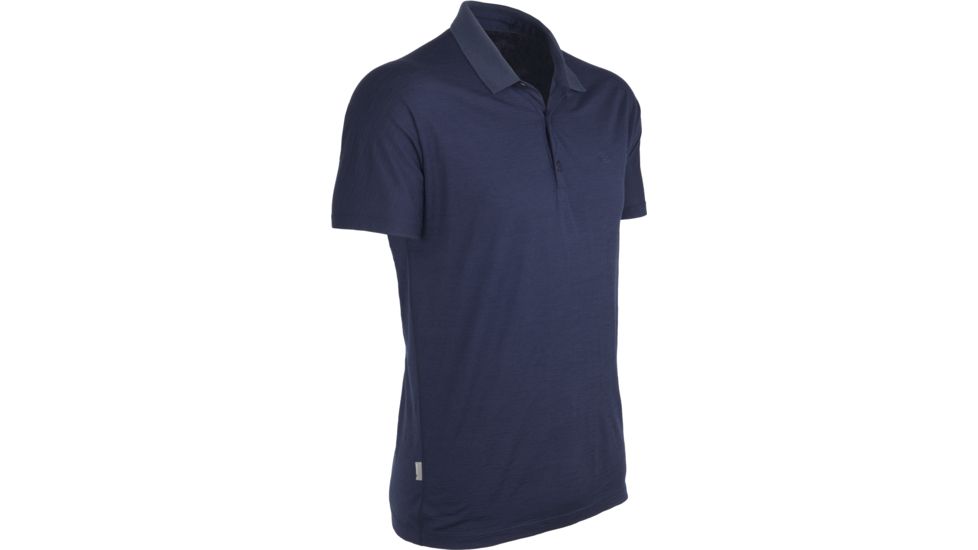 Icebreaker Tech Short Sleeve Polo - Men's-Admiral-Small
