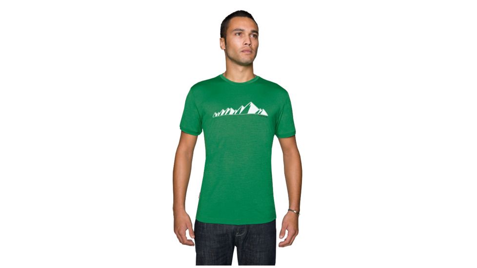 Icebreaker Tech T LIte Ridge SS - Men's-Field-Small