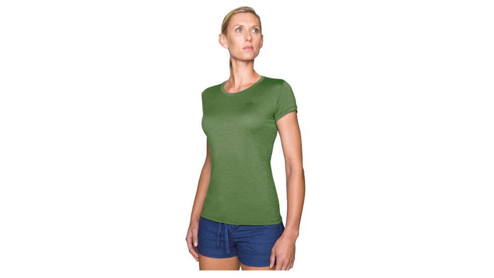 Icebreaker Tech T Lite Short Sleeve - Women's-Jungle-Large