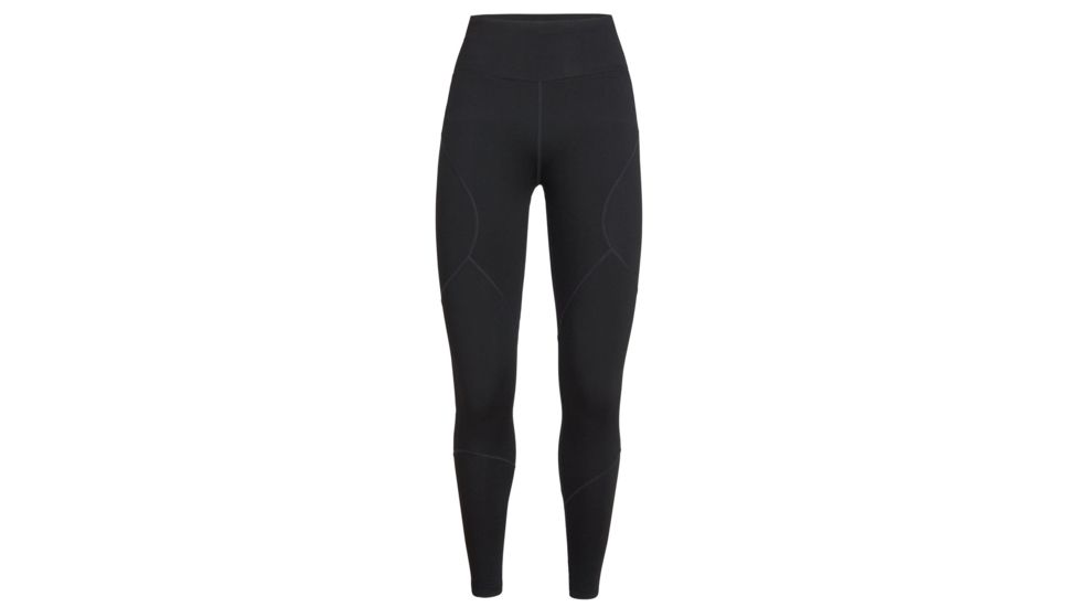 Icebreaker Tranquil Tights - Womens, Black, Large, 104624001L