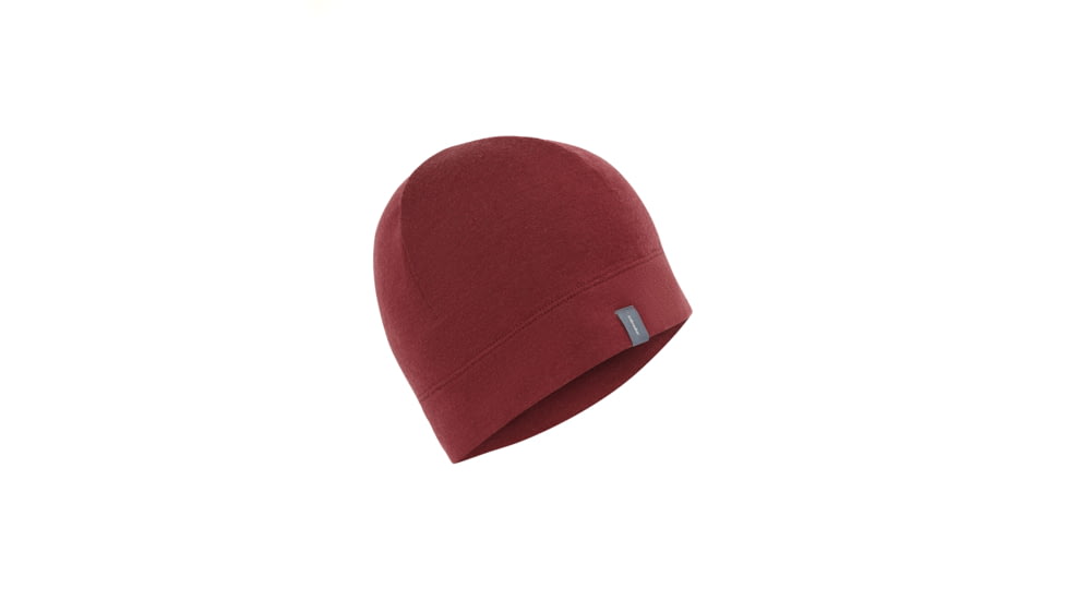 Icebreaker Unisex Merino 260 Ridge Beanie, Port, OS, IB0A56SK01COS