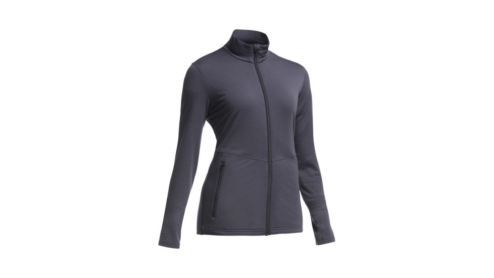 Victory Long Sleeve Zip - Womens-Panther-X-Small