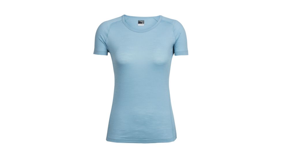 Icebreaker Zeal Short Sleeve Crewe, Waterfall, XS, 104083402XS