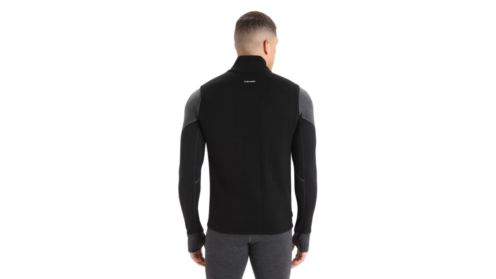Icebreaker ZoneKnit Insulated Vest - Mens, Black, 2XL, IB0A56FB001XXL
