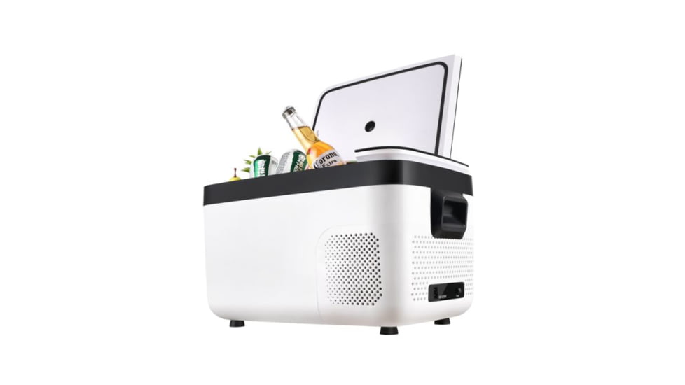 TRUSTMADE Compressor Cooling DC Portable Freezer For Car, Black/White, 25L, FTB-25L