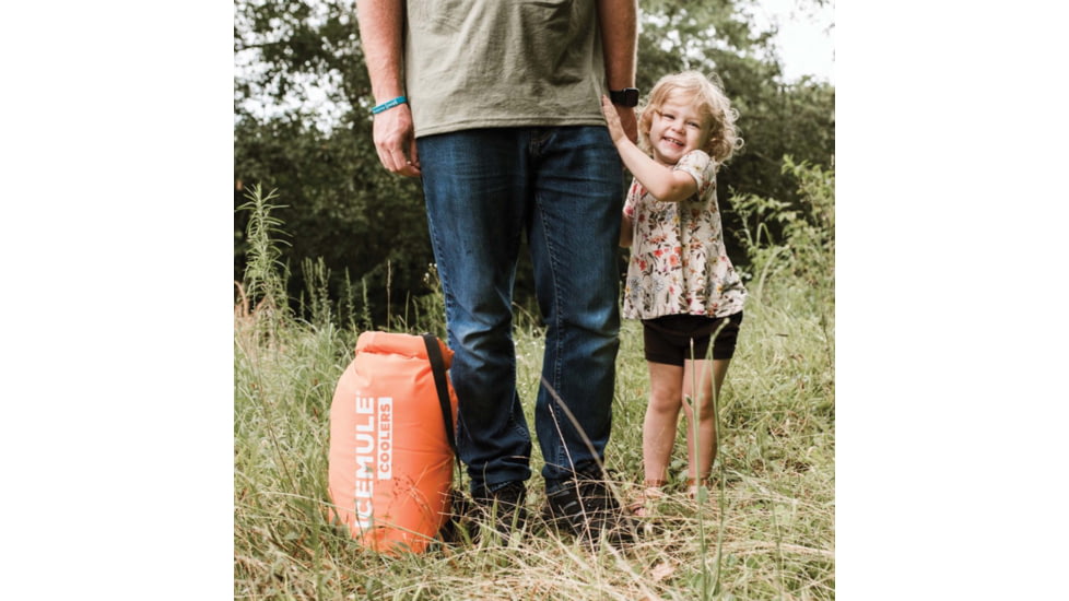 IceMule Coolers Classic Small Cooler, 10 Liters, Blaze Orange, 1004-BO